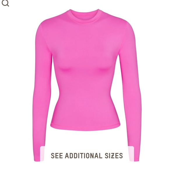 GORGEOUS SKIMS NWT Swim Long Sleeve Shirt